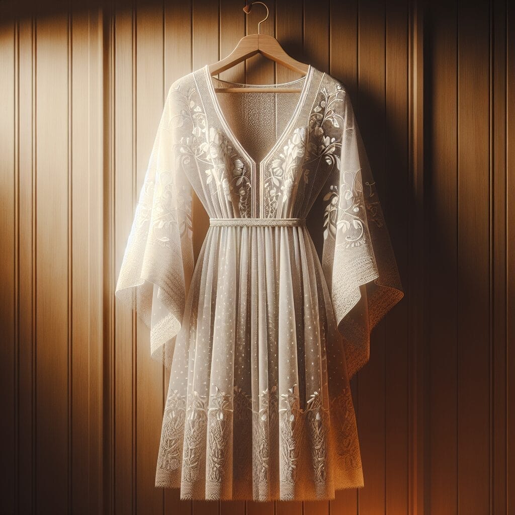 Musselin Kleid